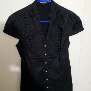 Black express top size medium